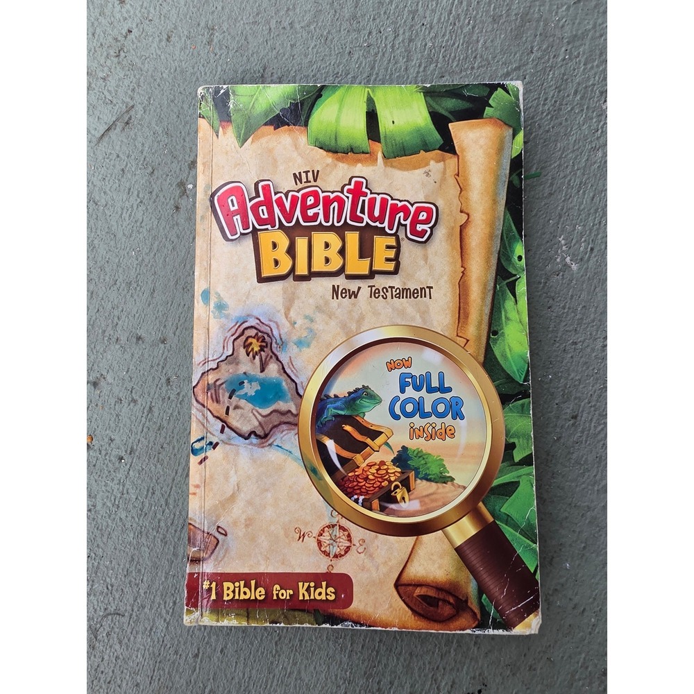 NIV Adventure Bible New Testament Kids Full Color Zonderkidz Lawrence O Richards